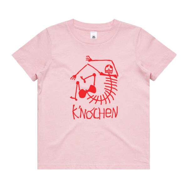 Red Skeleton Youth Tee Thumbnail