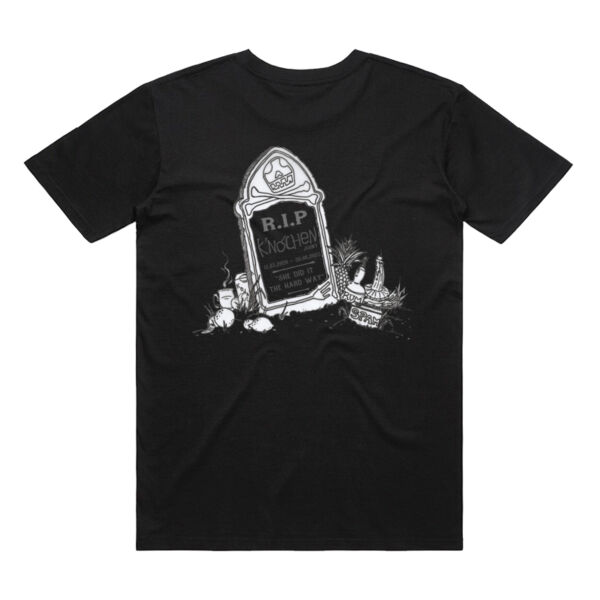 Tombstone Tee - with pocket print Thumbnail